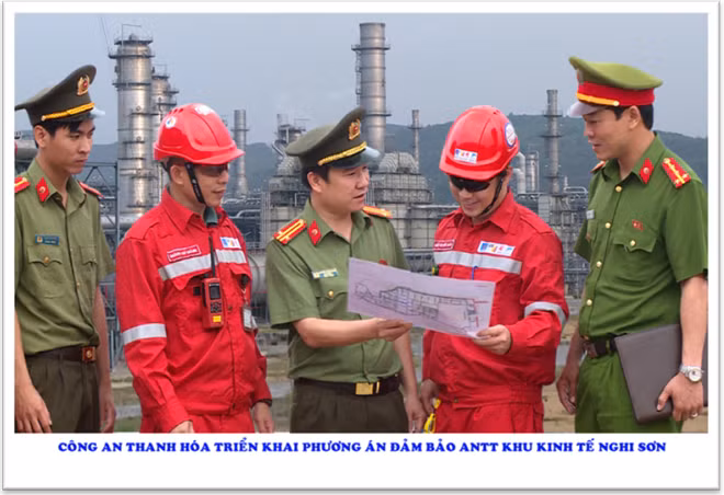 Công an Thanh Hóa triển khai phương án đảm bảo ANTT khu kinh tế Nghi Sơn.