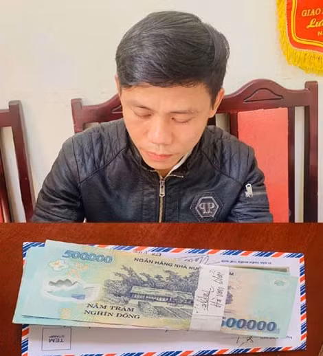 Đối tượng Hà Văn Khải và tang vật thu giữ. Đối tượng Hà Văn Khải và tang vật thu giữ.