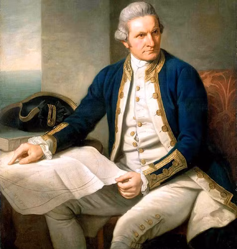 Trung tá James Cook.