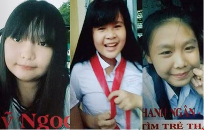 Ngọc (bìa trái) đã được gia đình tìm thấy.