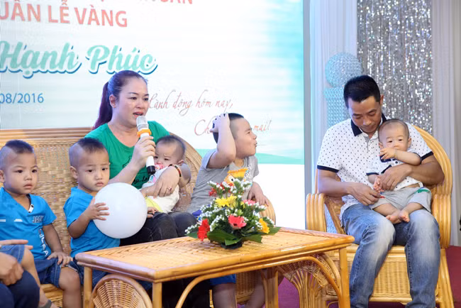 Chị Đinh Thị Bích Thủy được làm mẹ lần đầu sau 20 năm chạy chữa.
