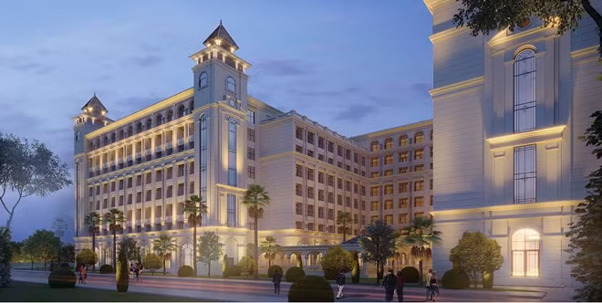 Các căn condotel đều có thiết kế tận dụng được ánh sáng, gió biển – mang đến không gian xanh trẻ trung, hiện đại.