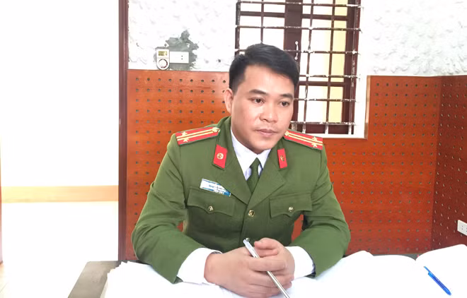 Trung tá Nguyễn Trường Giang.