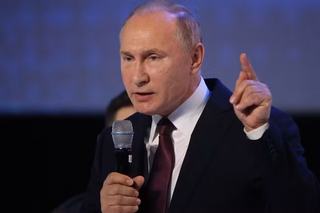 Tổng thống Nga Vladimir Putin.