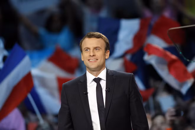 Tổng thống Pháp Emmanuel Macron.