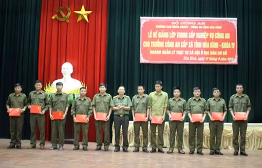 Tập huấn nâng cao năng lực, trình độ của lực lượng Công an cấp xã ảnh 4