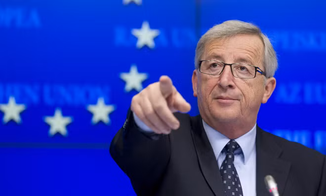 Người đứng đầu Ủy ban châu Âu Jean-Claude Juncker. Người đứng đầu Ủy ban châu Âu Jean-Claude Juncker.