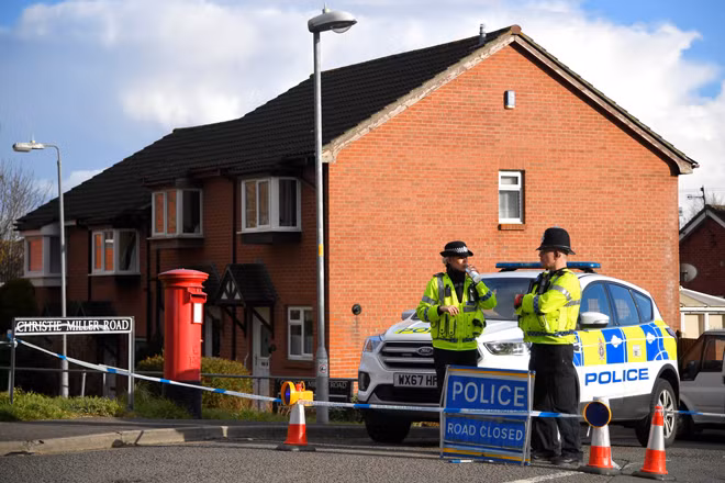 Ngôi nhà ở Salisbury, nước Anh, nơi Sergei V. Skripal sống.