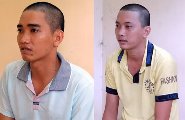 2 đối tượng Đậm, Kiệt.