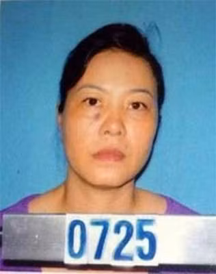 Nữ phạm nhân Đinh Thị Phương.