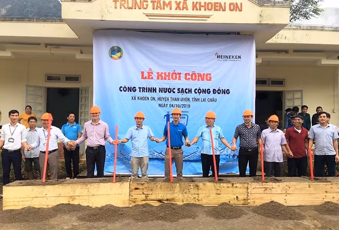 Công trình có tổng trị giá 300 triệu đồng nhằm hỗ trợ cộng đồng tiếp cận và sử dụng nguồn nước an toàn.