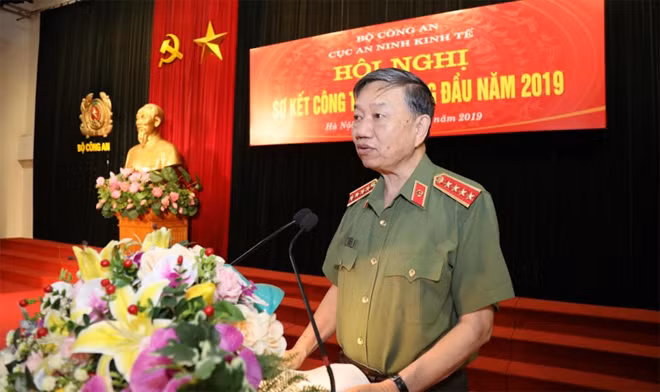 Bộ trưởng Tô Lâm phát biểu chỉ đạo tại Hội nghị.