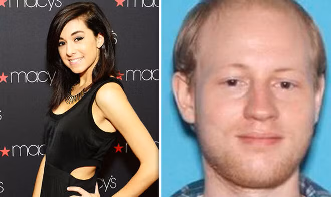 Nữ ca sĩ Christina Grimmie ( trái) và hung thủ Kevin James Loibl