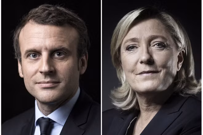 Các cuộc thăm dò cho đến nay đều cho thấy ông Macron sẽ thắng ở vòng 2 với hơn 60% số phiếu, bà Le Pen được gần 40%. Các cuộc thăm dò cho đến nay đều cho thấy ông Macron sẽ thắng ở vòng 2 với hơn 60% số phiếu, bà Le Pen được gần 40%.