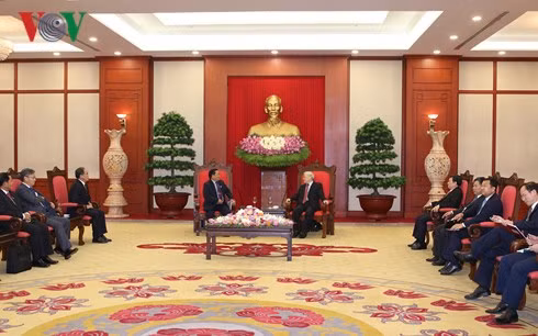 Tổng Bí thư Nguyễn Phú Trọng đề nghị Quốc hội hai nước tăng cường hợp tác, trao đổi kinh nghiệm trong lĩnh vực lập pháp, giám sát. Tổng Bí thư Nguyễn Phú Trọng đề nghị Quốc hội hai nước tăng cường hợp tác, trao đổi kinh nghiệm trong lĩnh vực lập pháp, giám sát.