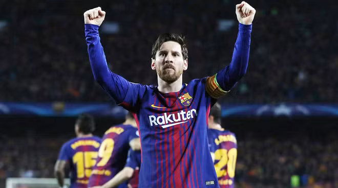 Một mình Messi đưa Barcelona vào tứ kết.