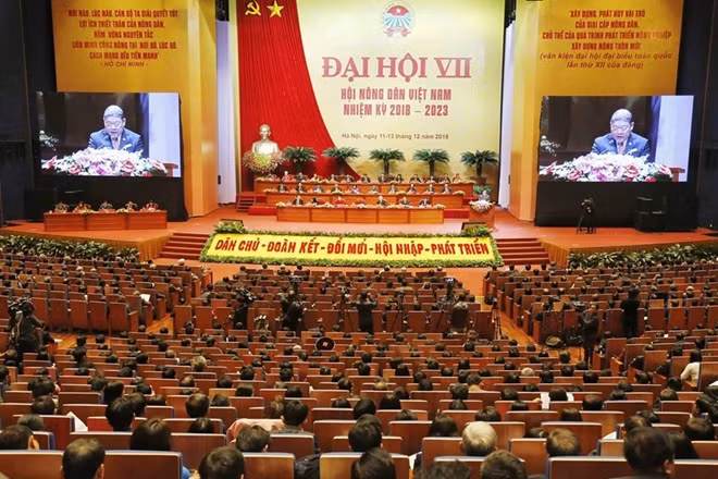 Toàn cảnh phiên khai mạc trọng thể Đại hội.