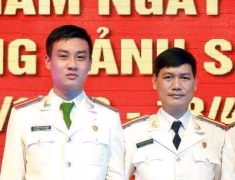 Thiếu tá Hoàng Trường Giang và Thượng sỹ Nguyễn Văn Trung. Thiếu tá Hoàng Trường Giang và Thượng sỹ Nguyễn Văn Trung.