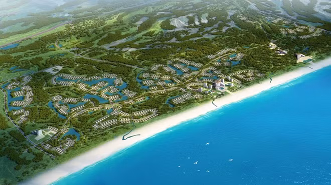 Dự án quần thể resort, nghỉ dưỡng, giải trí cao cấp FLC Quảng Bình có diện tích 1.900 ha, tổng nguồn vốn 8.400 tỷ đồng, là dự án lớn nhất mà Tập đoàn FLC đầu tư tính đến thời điểm hiện tại.
