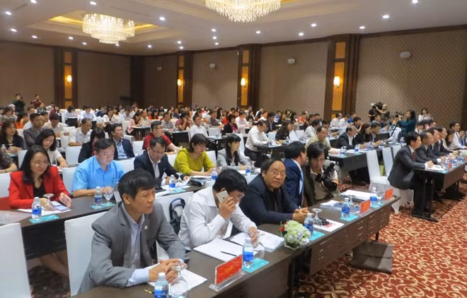 Quang cảnh buổi tập huấn.