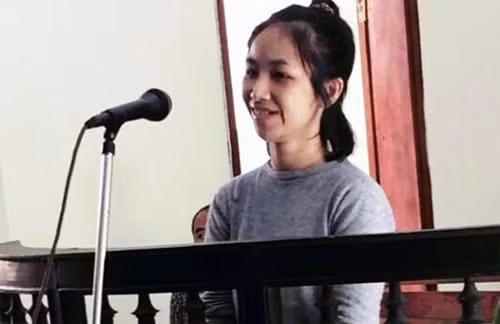 Bị cáo Trần Thị Thanh Thúy.