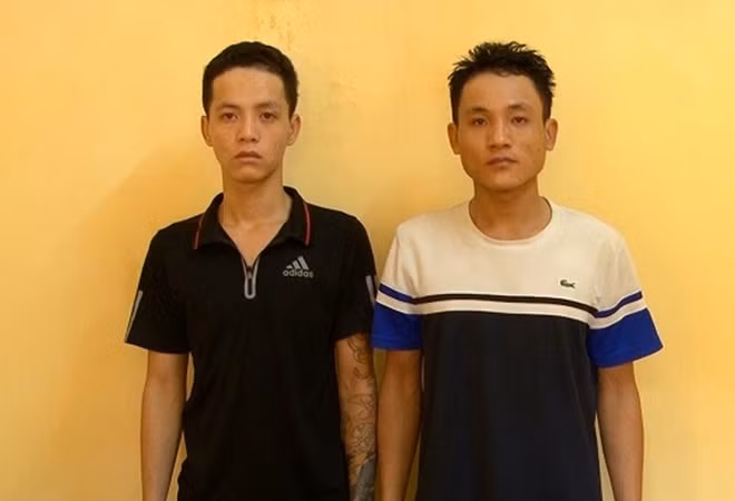 Đối tượng Trần Văn Giỏi và Trần Đức Lương.