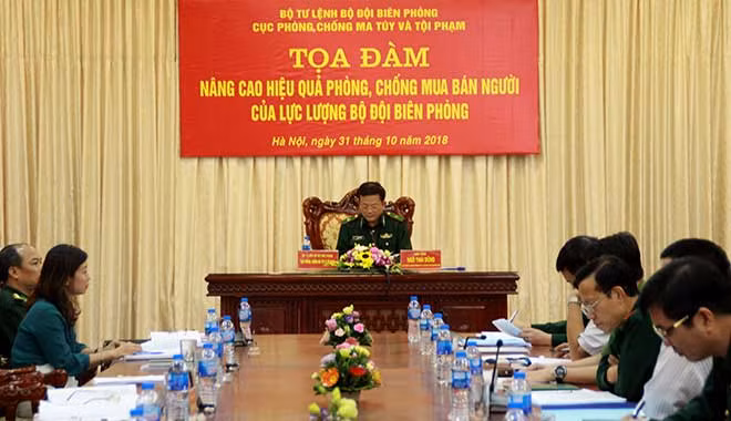 Thiếu tướng Ngô Thái Dũng, Cục trưởng Cục phòng chống ma túy và tội phạm chủ trì Tọa đàm