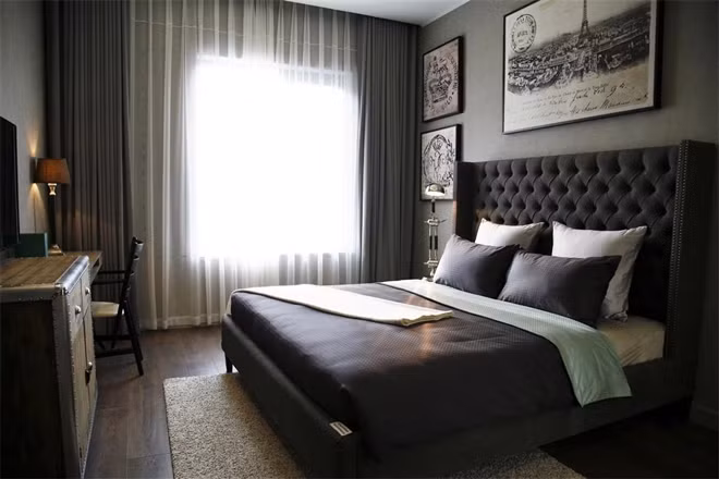 Phòng ngủ Sun Grand City Thuy Khue Residence.