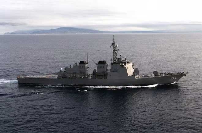 Tàu Kirishima, một trong 4 tàu đánh chặn tên lửa Aegis của Nhật Bản Tàu Kirishima, một trong 4 tàu đánh chặn tên lửa Aegis của Nhật Bản