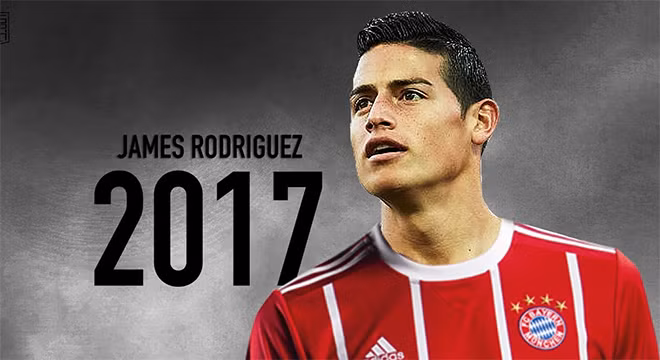 James Rodriguez ra mắt.