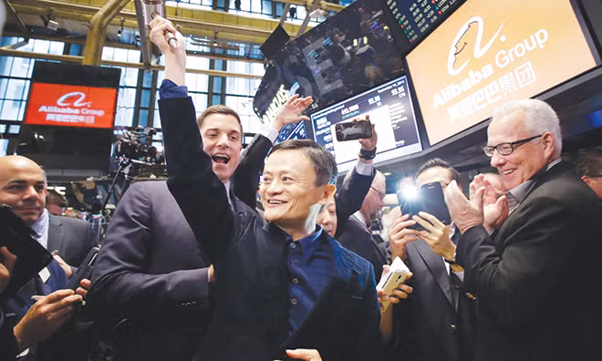 Người sáng lập của Alibaba, Jack Ma. Người sáng lập của Alibaba, Jack Ma.