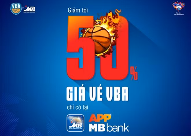 Mua vé qua App MBBank có thể được giảm giá tới 50%.