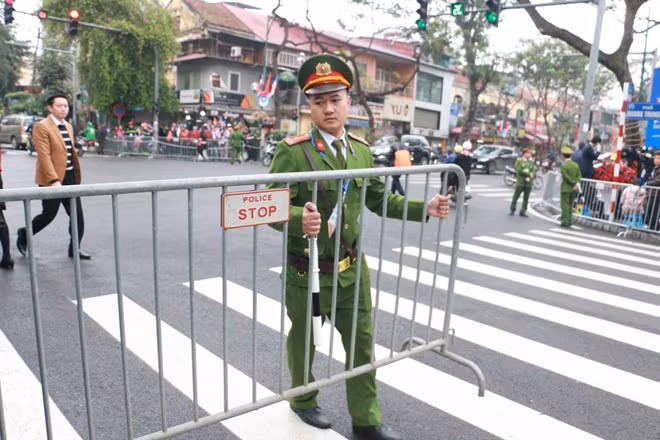 Rào chắn được lập.
