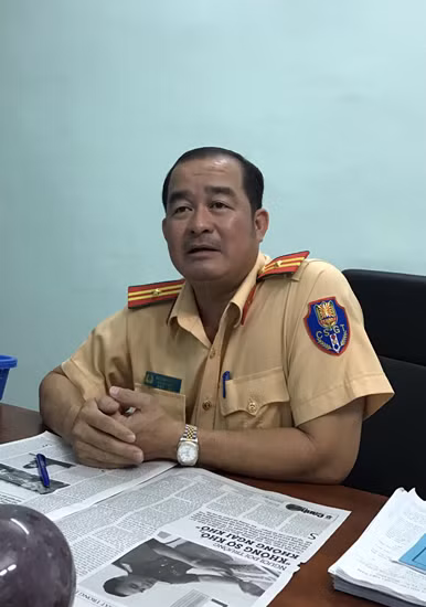 Thiếu tá Nguyễn Hào Hiệp, Đội phó Đội CSGT Bến Thành.