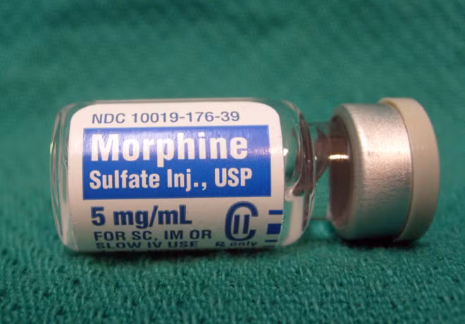Muốn sử dụng morphine phải có sự đồng ý của cơ quan y tế.