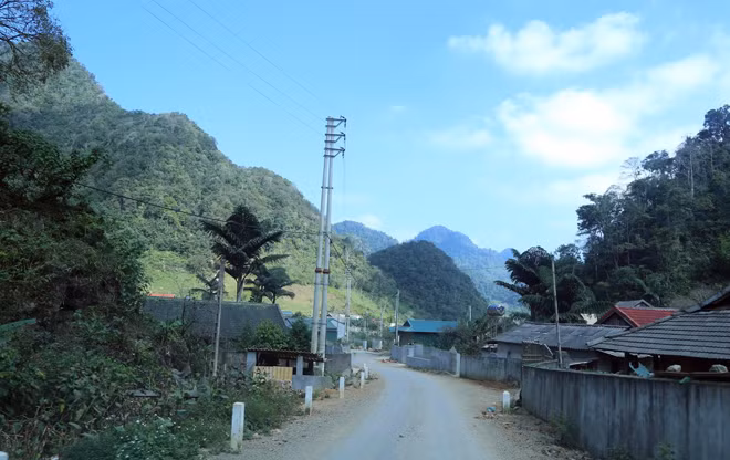 Một góc bản Lũng Xá, Tà Dê.