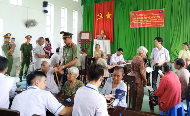 Hoạt động ở xã Phú Tâm.