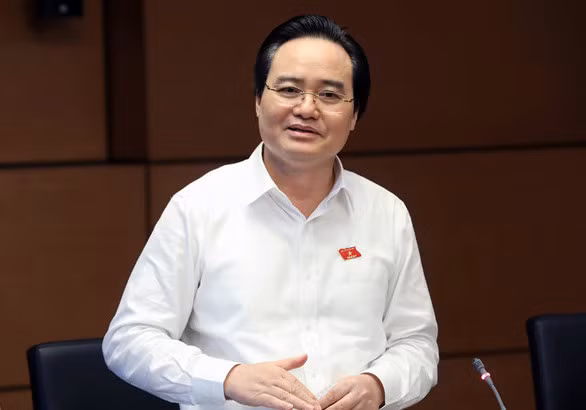 Bộ trưởng Bộ GD&ĐT Phùng Xuân Nhạ.