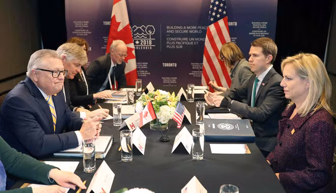 Các quan chức dự Hội nghị G7 ở Toronto.