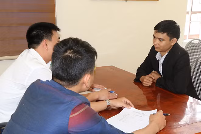 Đối tượng hoạt động tuyên truyền “Đức Chúa trời Mẹ” trái pháp luật ở Cẩm Xuyên, Hà Tĩnh bị cơ quan chức năng địa phương phát hiện, xử lý.