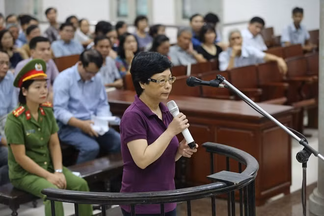 Bị cáo Châu Thị Thu Nga.