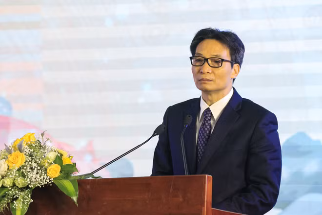 Phó Thủ tướng Vũ Đức Đam Phát biểu tại Hội nghị.
