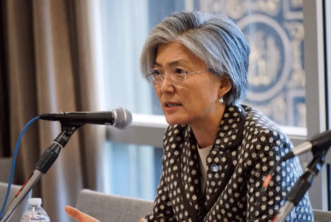 Ngoại trưởng Hàn Quốc Kang Kyung-wha.