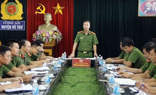 Công an huyện Vũ Thư vì sự bình yên của nhân dân