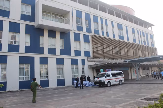 Hiện trường vụ việc.