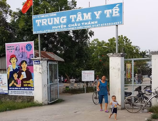 Trung tâm Y tế huyện Châu Thành, nơi BS Trường từng công tác.