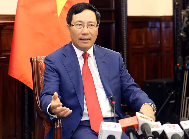 Phó Thủ tướng, Bộ trưởng Ngoại giao Phạm Bình Minh. Ảnh: VGP.