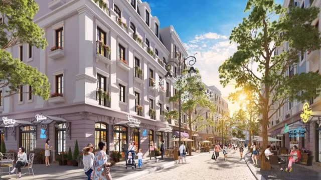 Thiết kế tinh tế của Shophouse Melodia phù hợp với mọi loại hình kinh doanh du lịch