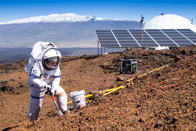 Trạm không gian, mô phỏng cuộc sống ở sao Hỏa của Nasa ở núi Mauna Loa, Hawaii