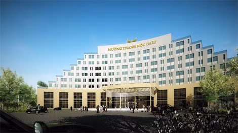 Mường Thanh Luxury Mộc Châu dự kiến khai trương vào ngày 12-6-2016.